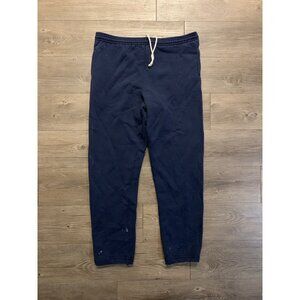 Vintage Russell Athletic Mens Sweatpants Blue Sz S USA Made Cotton Blend 90s